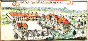 Schlos zu Festenberg - Pałac, widok ogólny